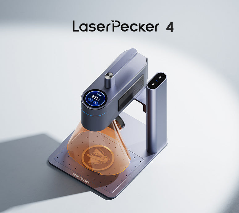 Best Dual Laser Desktop Laser Engraver for All Materials LaserPecker 4