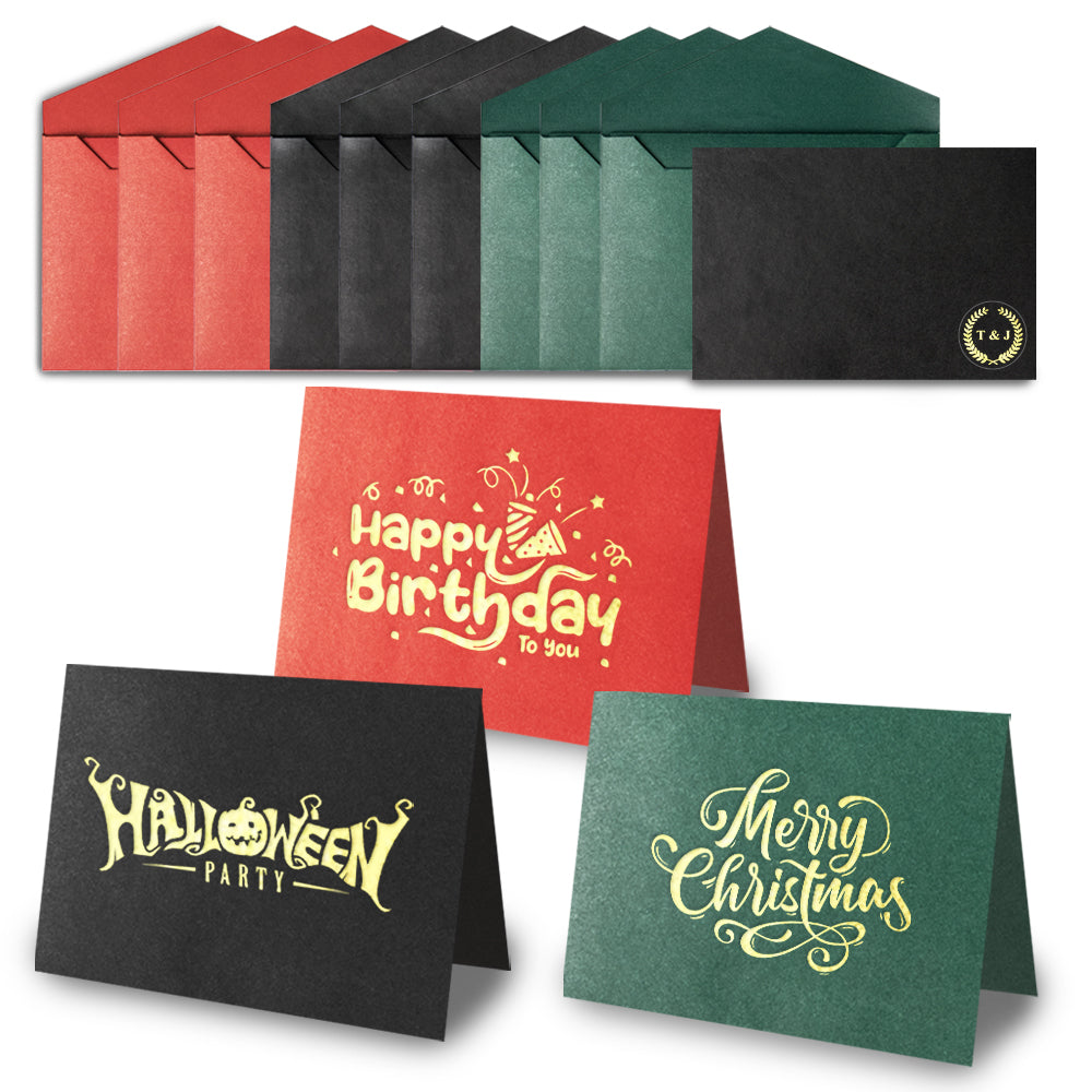 DIY Envelopes and Greeting Cards (9 Pcs)