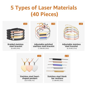 LaserPecker LP3 Material Package